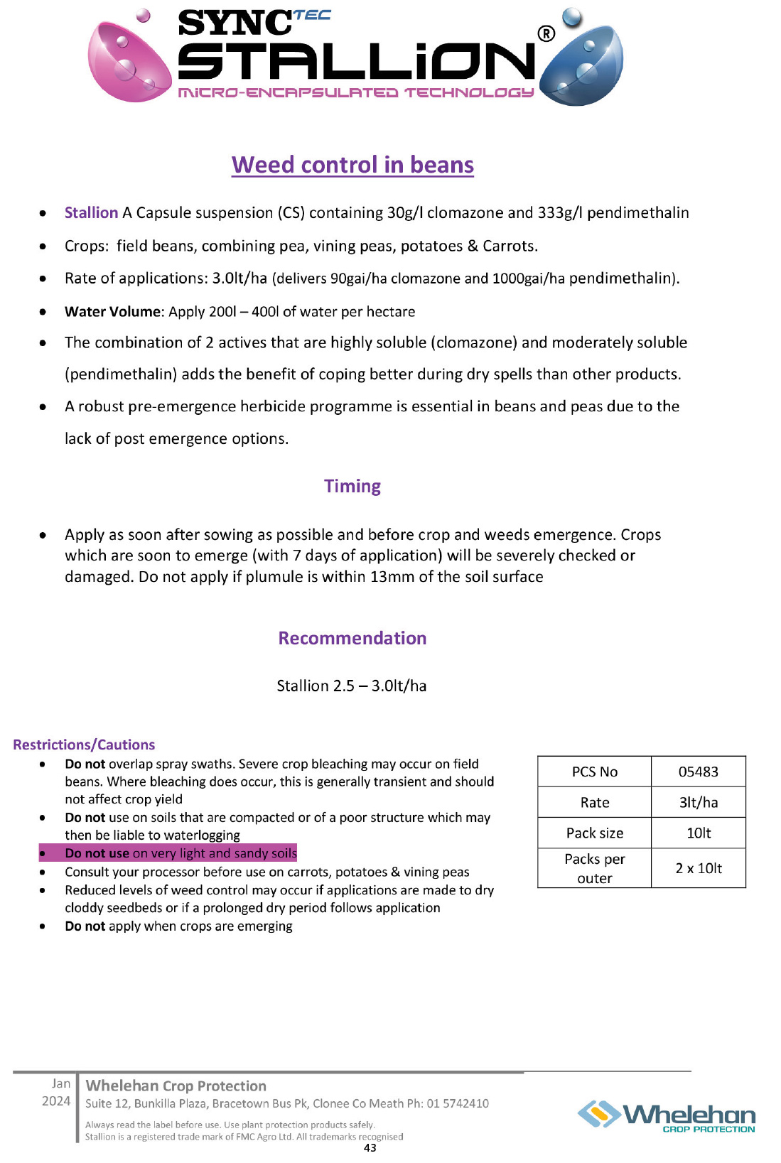 25. Korvetto Tech Sheet Ireland